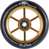 Колесо TECH TEAM для самоката X-Treme 110*24мм 6RT (DRACO),gold/yellow NN004045